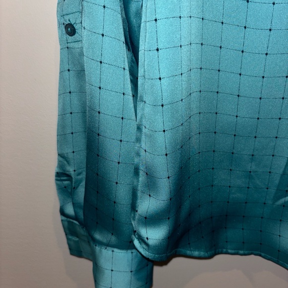The Limited Teal Button-Down Shirt - Picture 4 of 7
